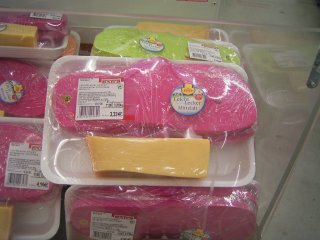 Buy cheese, get flipflops free