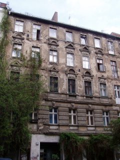 Apartment building in east Berlin