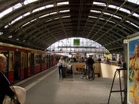 Berlin-Ostbahnhof: S-Bahn platform