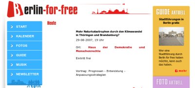 Berlin For Free