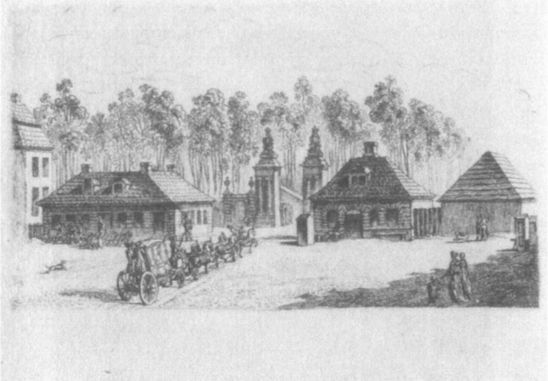 Brandenburg Gate in 1764
