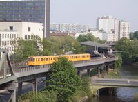 U-Bahn station Möckernbrücke in Berlin