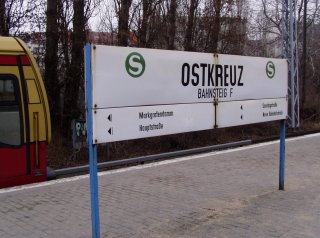 Ostkreuz Station in Berlin