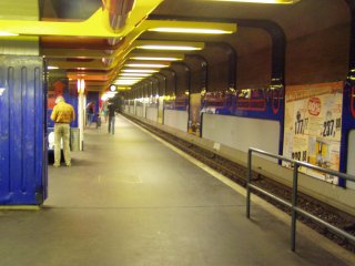 Schloßstraße U-Bahn station (U9) in Berlin