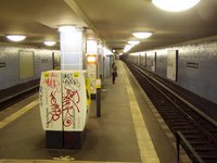 U-Bahn station Weinmeisterstraße (U8)