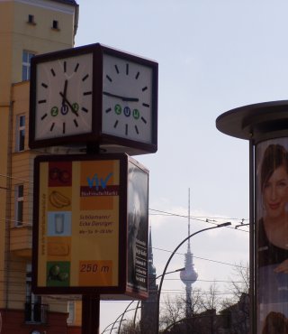 Don't trust the clocks in Berlin