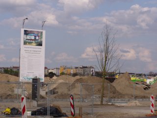 O2 World construction site near Ostbahnhof, Berlin