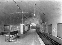 U-Bahn station Märkisches Museum in 1913