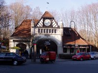 Grunewald S-Bahn Station entrance