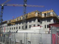 The new US (American) Embassy in Berlin, under construction